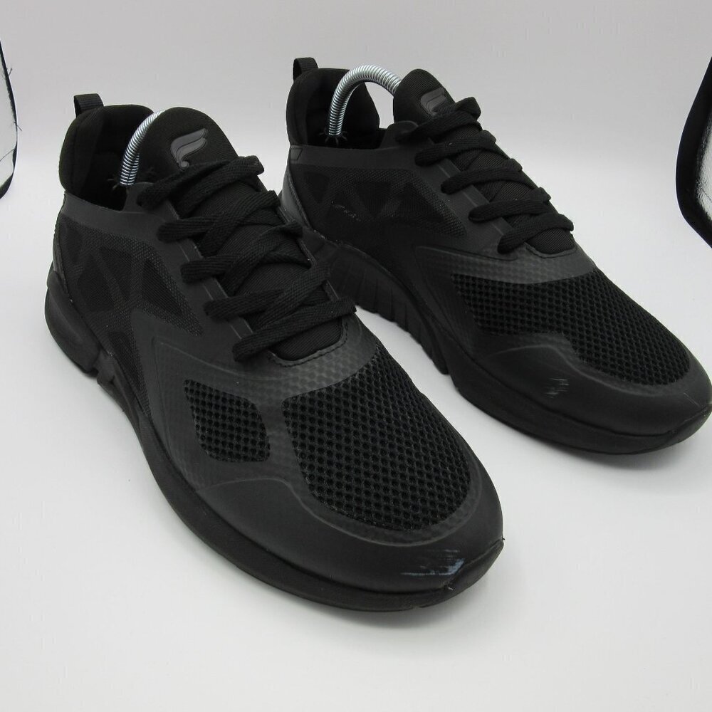 Fabletics Sneakers Venice Performance Black Mesh Lace Up Athletic Shoes Women 11